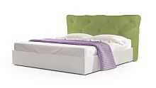 Кровать Тесей 2 зеленого цвета 180*200 см