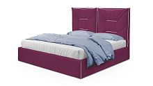 Кровать Миранда фиолетового цвета 140*200 см