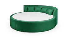 Кровать Индра зеленого цвета 250*250 см