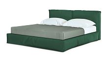 Кровать Латона зеленого цвета 160*200 см