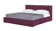 Кровать Латона фиолетового цвета 200*200 см