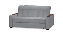 Прямой диван-кровать Графит Лайт серого цвета 155*200 см