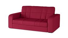 Прямой диван-кровать Дендра красного цвета 155*200 см