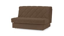 Прямой диван-кровать Римус коричневого цвета 155*205
