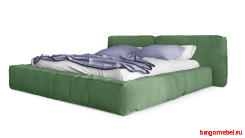 Кровать Латона-3 мятного цвета 160*200 см