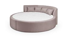 Кровать Индра розового цвета 200*200 см