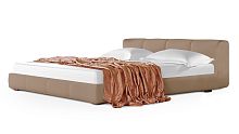 Кровать Митра светло-коричневого цвета 140*200 см