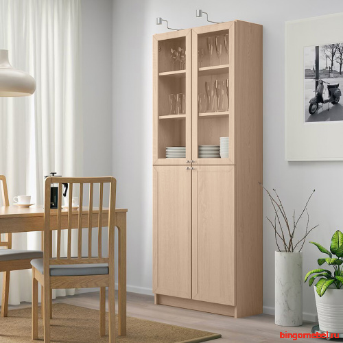 Стеллаж Билли 21 IKEA Дуб Сонома светлый фото 3