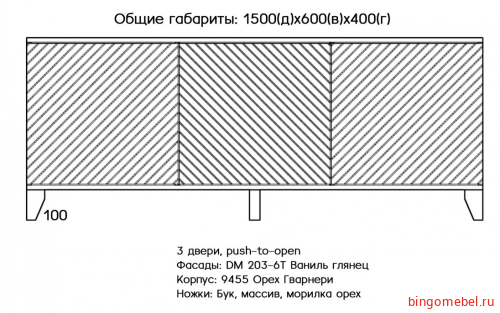 Комод Норд-Скандинавия 13 фото 2