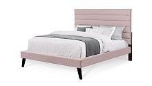 Кровать Сими розового цвета 180*200 см