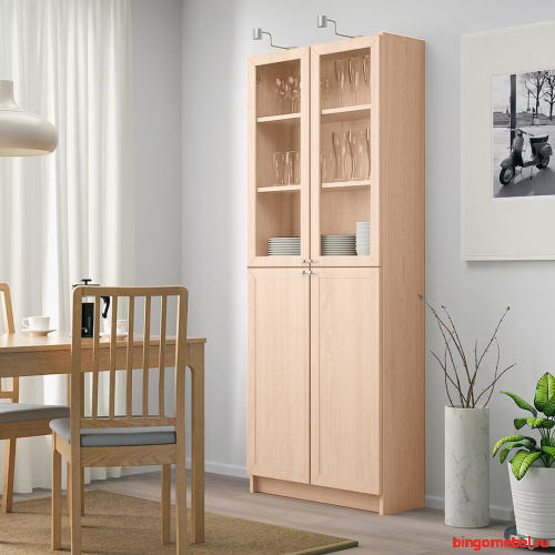 Стеллаж Билли 21 IKEA Дуб Молочный фото 3