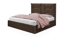Кровать Миранда темно-коричневого цвета 180*200 см
