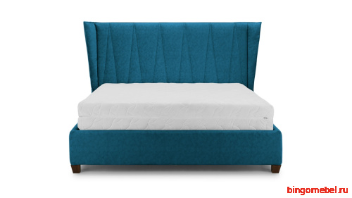 Кровать Ананке голубого цвета 160*200 см фото 3