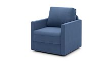 Кресло Стелф малое синего цвета
