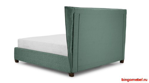 Кровать Ананке зеленого цвета 140*200 см фото 5