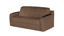 Прямой диван Тифани коричневого цвета 180*200 см