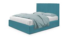Кровать Нью-Йорк голубого цвета 120*200 см