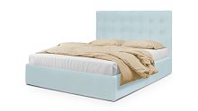 Кровать Адель голубого цвета 180*200 см