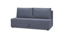Прямой диван-кровать Джелонг Лайт синего цвета
