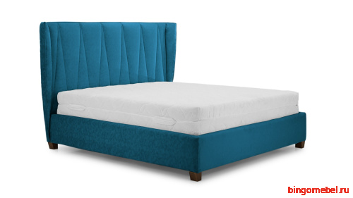 Кровать Ананке голубого цвета 160*200 см фото 6