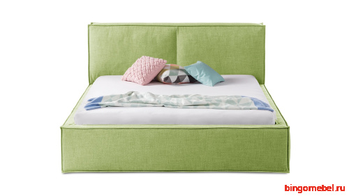 Кровать Латона травяного цвета 140*200 фото 2