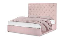 Кровать Сиена розового цвета 160*200 см