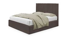 Кровать Нью-Йорк темно-коричневого цвета 180*200 см