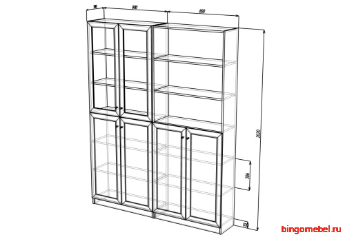 Стеллаж Билли 14 IKEA Дуб Сонома светлый фото 4