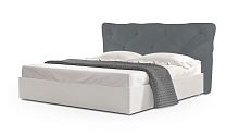 Кровать Тесей 2 серого цвета 160*200 см