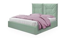 Кровать Миранда мятного цвета 140*200 см