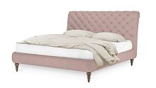 Кровать Тренто розового цвета 140*200 см