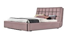 Кровать Отони розового цвета 160*200 см