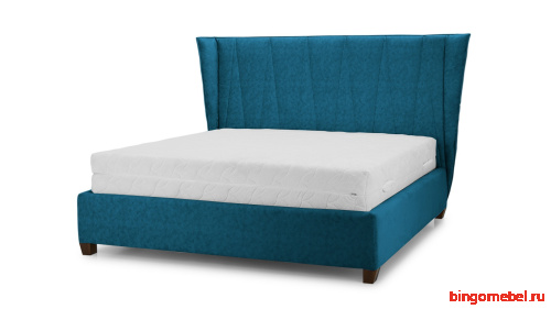 Кровать Ананке голубого цвета 160*200 см фото 2